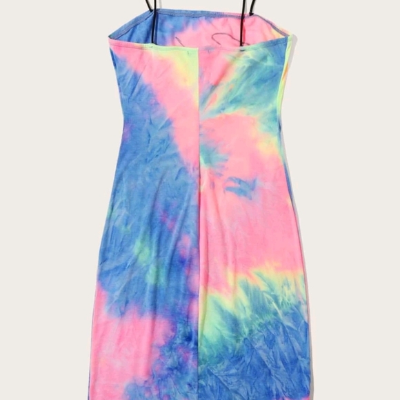 *SOLD* SHEIN Tie Dye Bodycon Dress - Picture 3 of 5